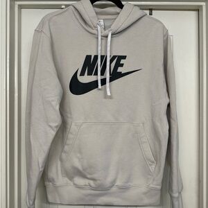 Nike Hoodie light tan color